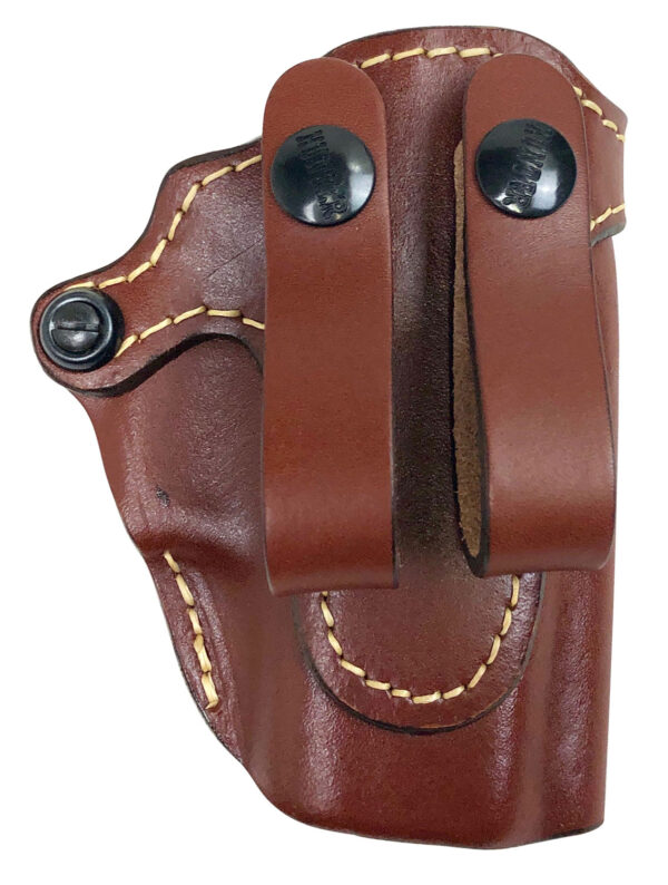 Hunter Company 470042 Pro-Hide IWB Brown Leather Fits Glock 42 Right Hand
