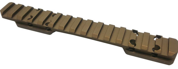Talley PLMHC735 Picatinny Rail Burnt Bronze Fits Browning X-Bolt Hells Canyon, Long Action 20 MOA