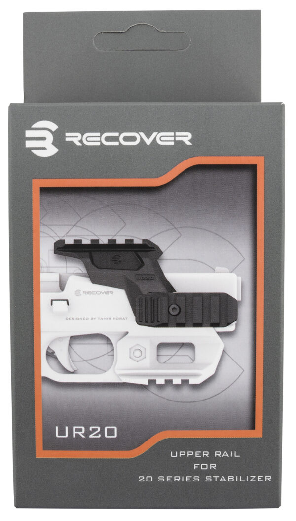 Recover Tactical UR2001 Brace Upper Rail Black 20/20 Series Stabilizer