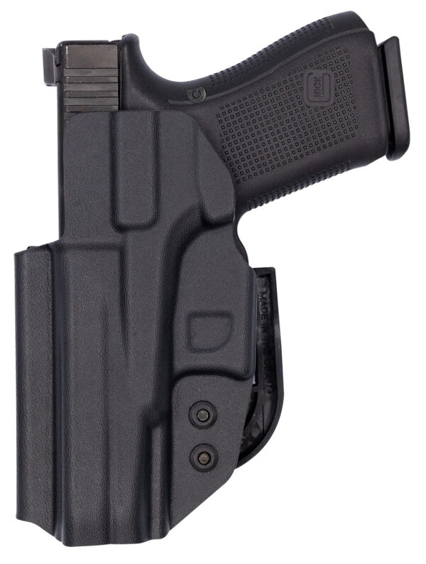 C&G Holsters 0008100 Covert IWB Black Kydex Belt Clip Fits Glock 19/23