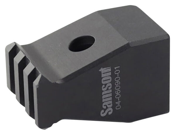Samson 040609001 Rear Trunnion Stock Adapter Picatinny Rail, Black Anodized Aluminum, Fits Most AK-Platform
