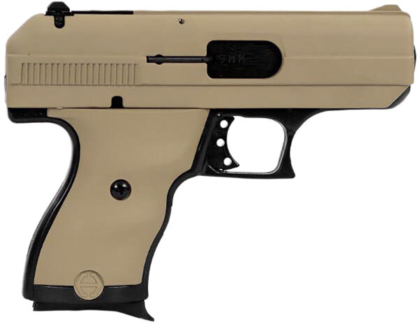 Hi-Point 916FDE C9 9mm Luger 8+1 3.50" Steel Barrel, FDE Serrated Slide, FDE Polymer Frame/Grips