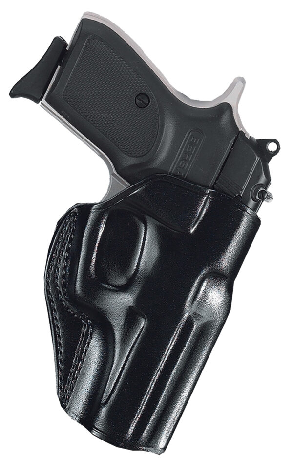 Galco SG664B Stinger OWB Black Leather Belt Slide Fits Sig P938 Right Hand