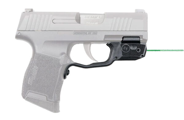 Crimson Trace 0181601 LG-422G Laserguard Green Laser Sight Black Sig Sauer P365