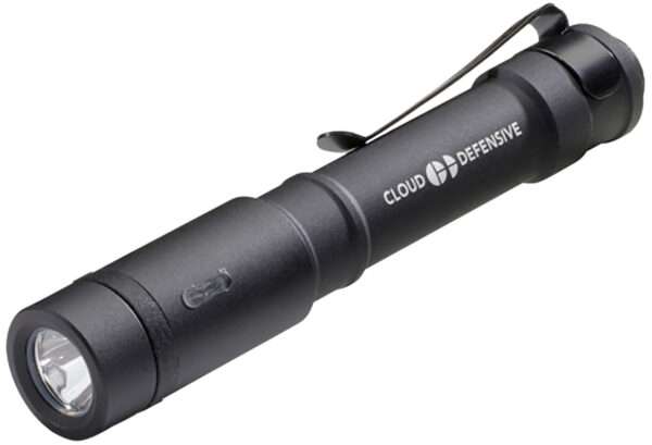 Cloud Defensive CHICRO01BLK Chicro Admin Light Black Anodized 35/350 Lumens White LED