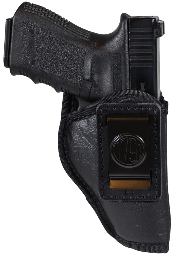 1791 Gunleather ECOC1BLKR EcoCarry IWB Size Compact Black Right Hand
