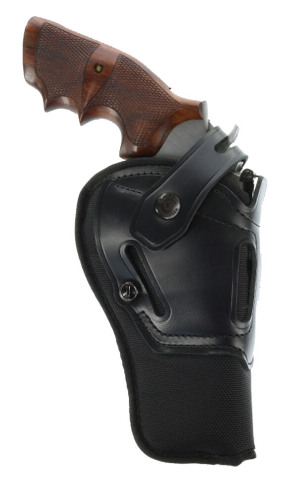 Galco SR86B Switchback OWB Black Leather Belt Slide Fits S&W X Frame 500/Taurus Raging Bull/6.50" Barrel Ambidextrous