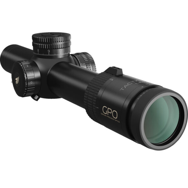 GPO Tactical Riflescope 1-8x24 Horseshoe Reticle 34 mm. Lock Turrets