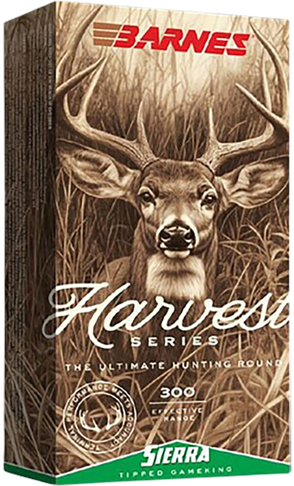Barnes Bullets 32400 Harvest 6.5Creedmoor 140gr Sierra Tipped GameKing 20 Per Box/10 Case