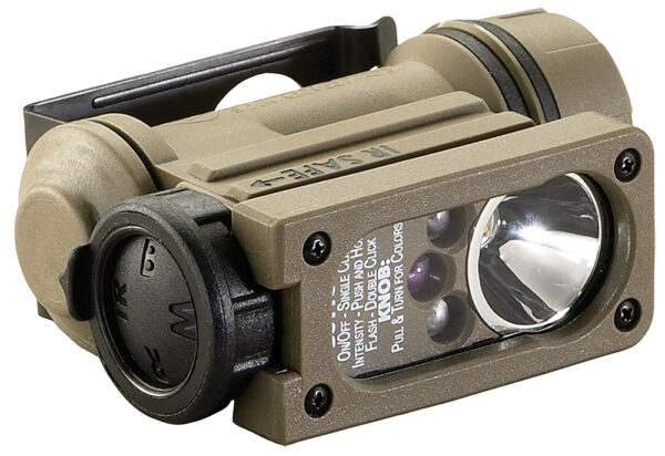 Streamlight 14514 Sidewinder Compact II Coyote 1.5/1.8/4.5/55 Lumens White/Red/Blue/Infrared C4 LED