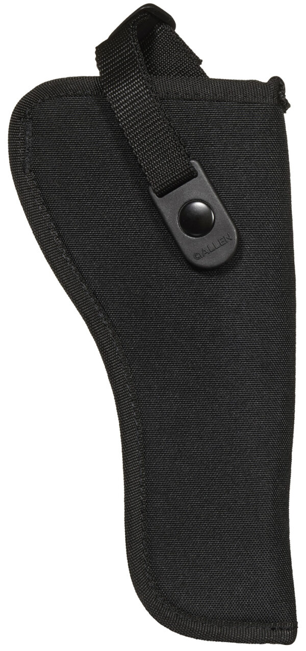 Allen 44803 Cortez Size 03 OWB Style Black Polyester, Adjustable Strap & Belt Loop Mount Type fits 5-6.5" Barrel Medium-Large DA Revolver Right Hand