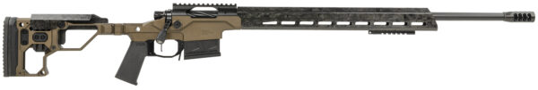 Christensen Arms 8010300801 Modern Precision 308 Win 20" Threaded Carbon Fiber Barrel 5+1, Black Nitride Finish, Desert Brown Anodized Folding Stock, Polymer Grip