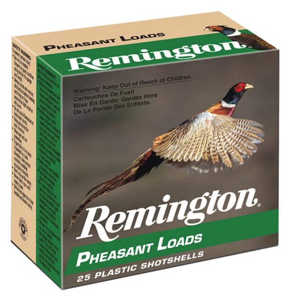 Remington Ammunition 20024 Pheasant 12Gauge 2.75" 1 1/4oz 5Shot 25 Per Box/10 Case