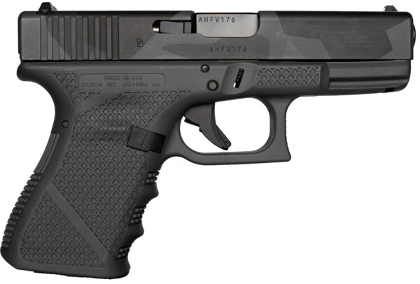 Weapon Works G19 Gen3 Compact Frame 9mm Luger 15+1 4.02" Black Steel Barrel, Urban Dazzle Grey w/Mesh Stippling Serrated Steel Slide & Polymer Frame w/Picatinny Rail, USA Made