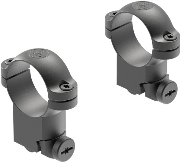Leupold 49952 Ringmounts Matte Black Ruger M77 1" High