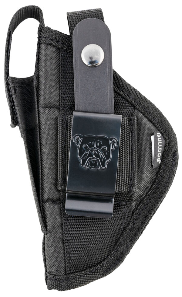 Bulldog FSN3 Extreme OWB Black Nylon Belt Loop/Clip Compatible w/Taurus Millennium Fits 2.50-3.75" Barrel Ambidextrous