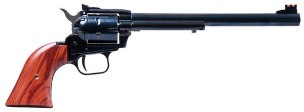Heritage Mfg RR22MB9AS Rough Rider 22 LR/22 WMR 6 Shot, 9" Black Steel Barrel, Black Zinc Alloy Frame, Black Cylinder Cocobolo Grip, Hammer/Thumb Safety, Exposed Hammer